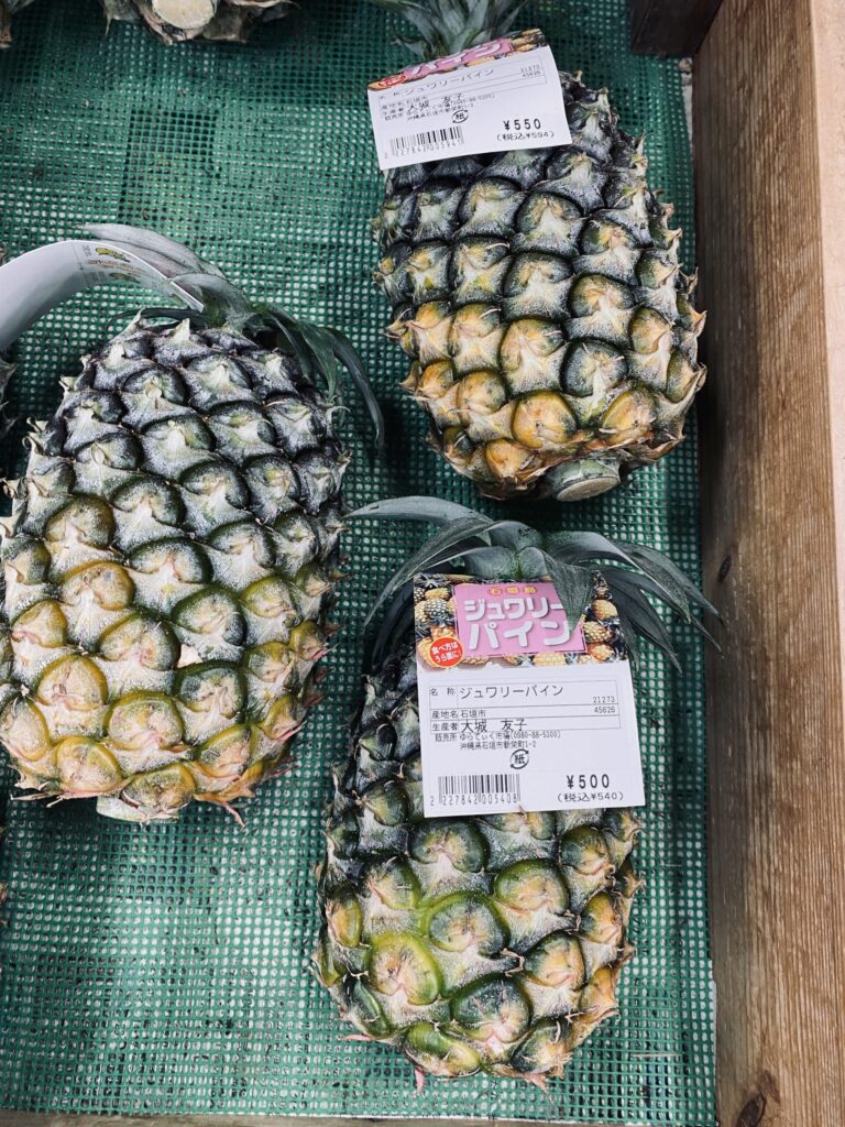 石垣島のパイナップル